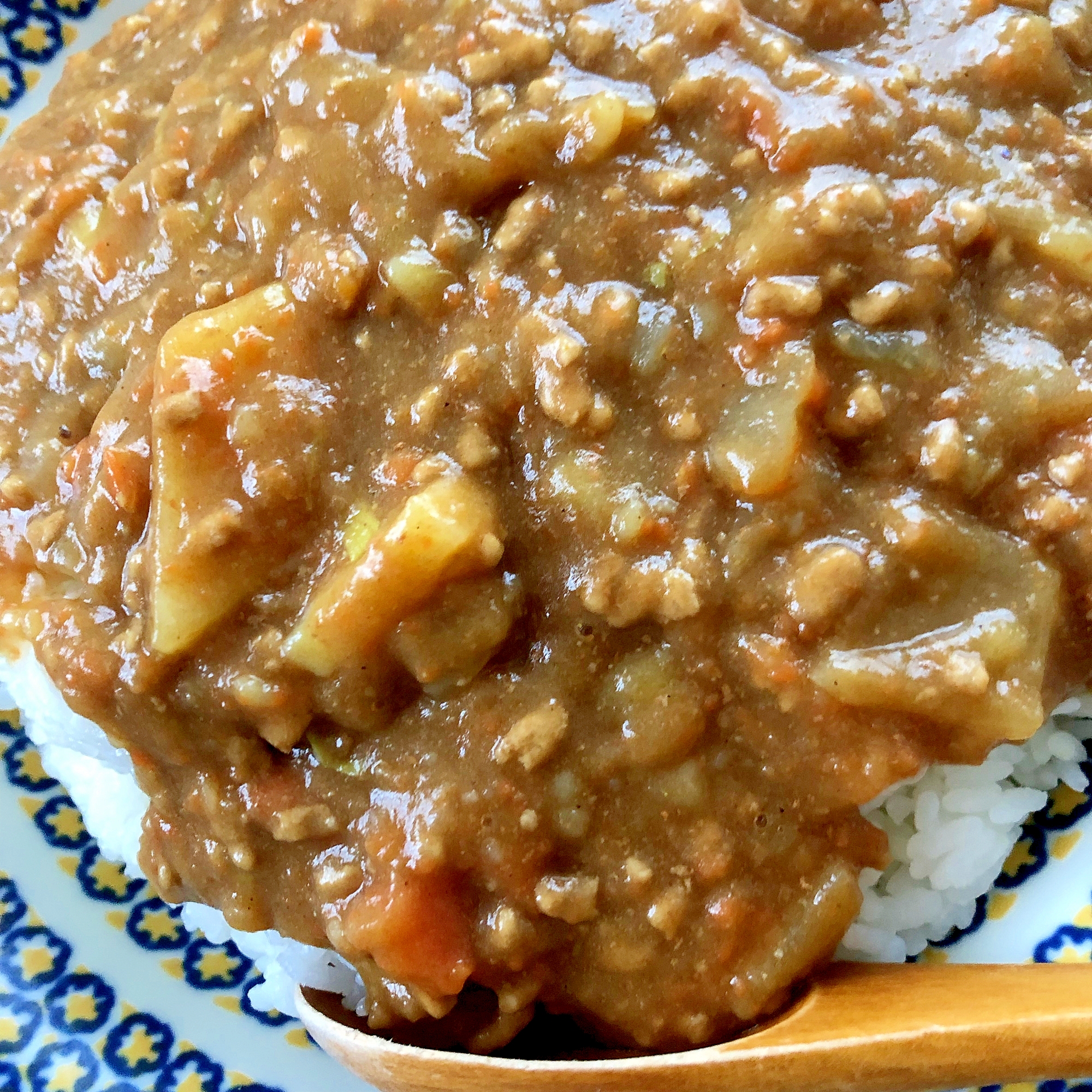 レンジで簡単！キーマカレー★