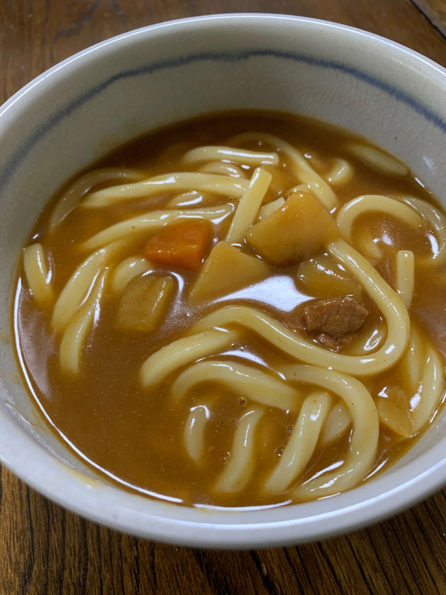 子どものランチに！レトルトでカレーうどん