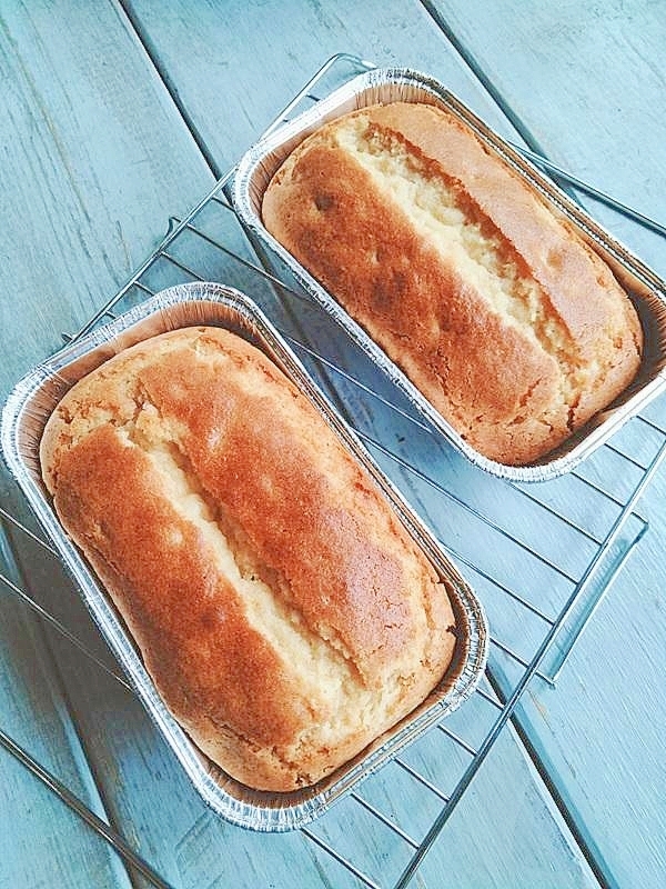 米粉のパウンドケーキ　マーマレードジャム