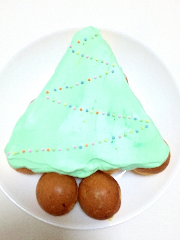 X'mas Ver.コロコロドーナツケーキツリー♪