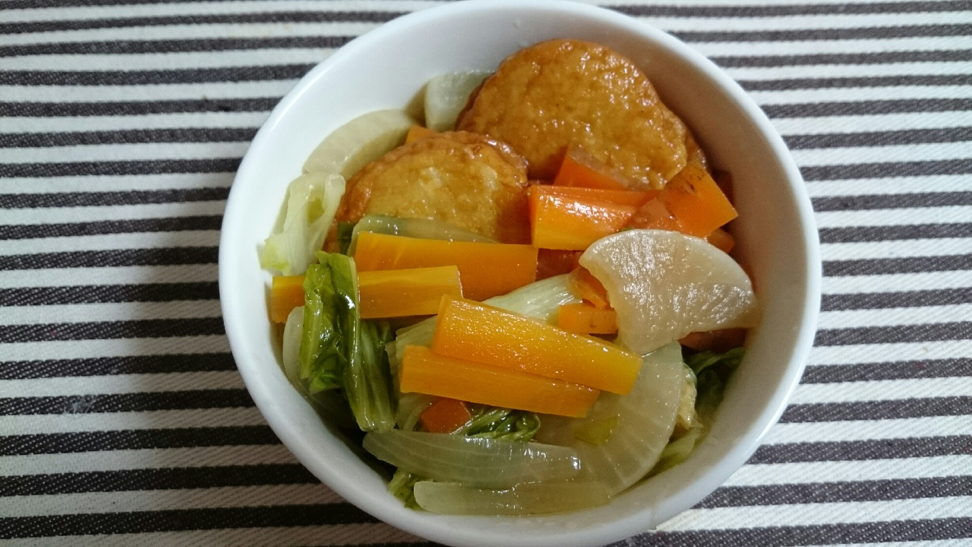 野菜たっぷりのうま煮