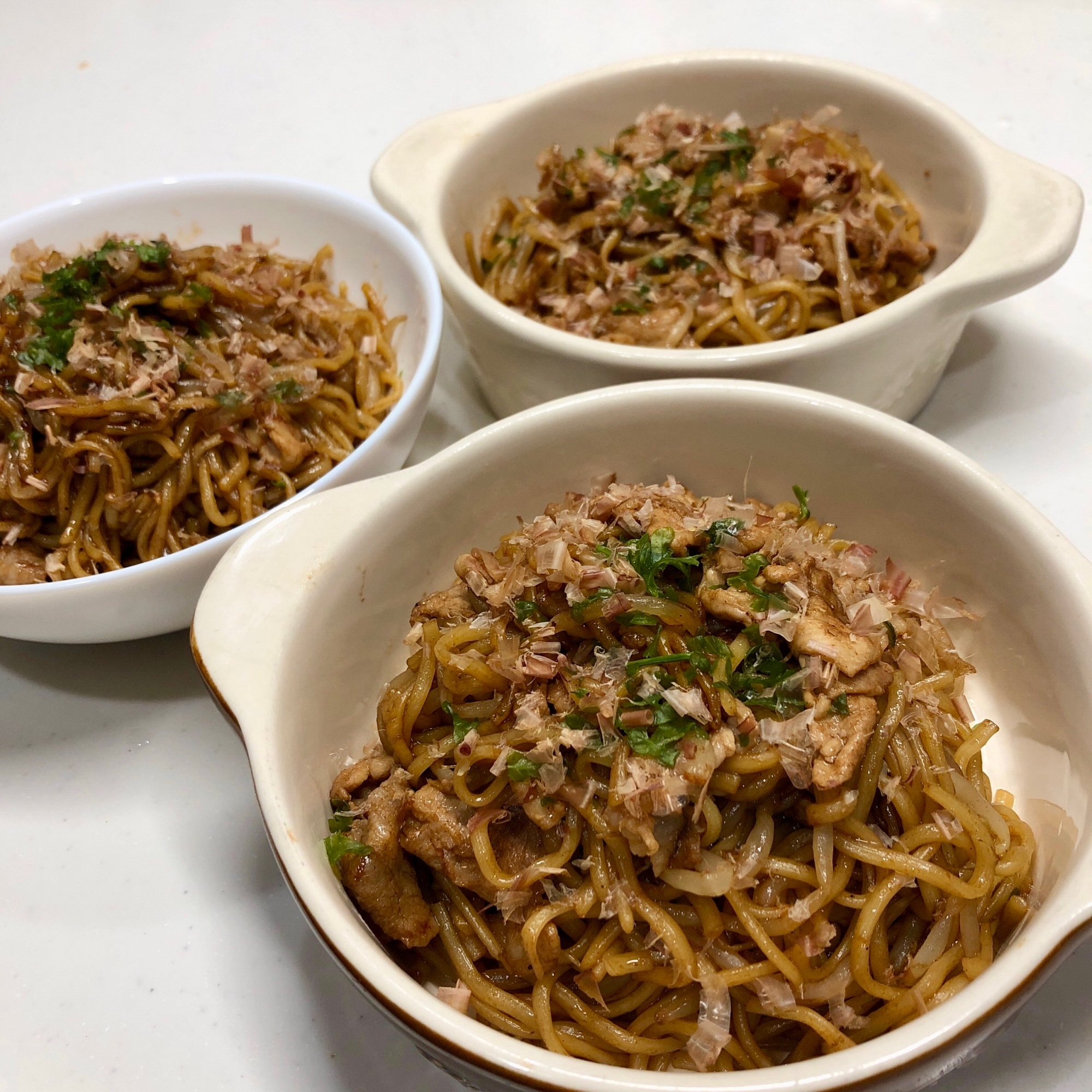 包丁いらず♪豚肉ともやしだけ焼きそば