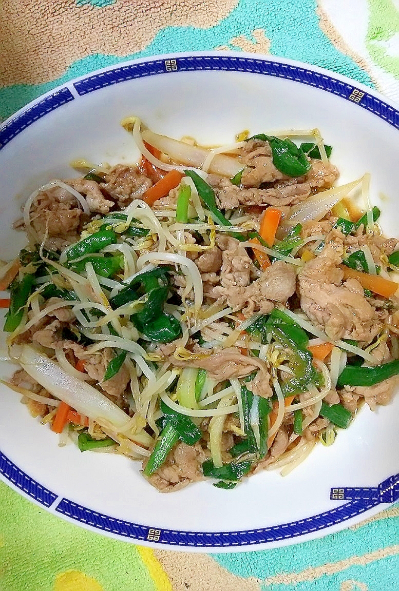 野菜炒め 中華風
