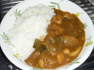 おでんの残りでシーフードカレー