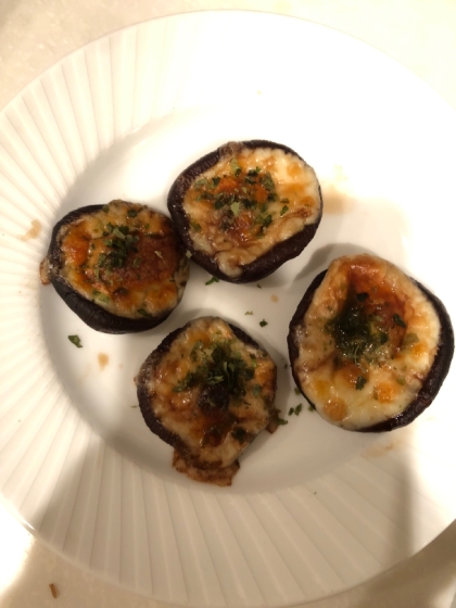 うまっ！☆しいたけのチーズ焼き☆