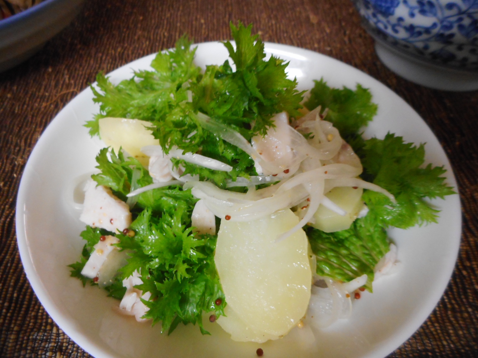 じゃが芋とわさび菜のマスタードサラダ レシピ 作り方 By Mococo05 楽天レシピ じゃが芋とわさび菜のマスタードサラダ レシピ 作り方 By Mococo05 楽天レシピ