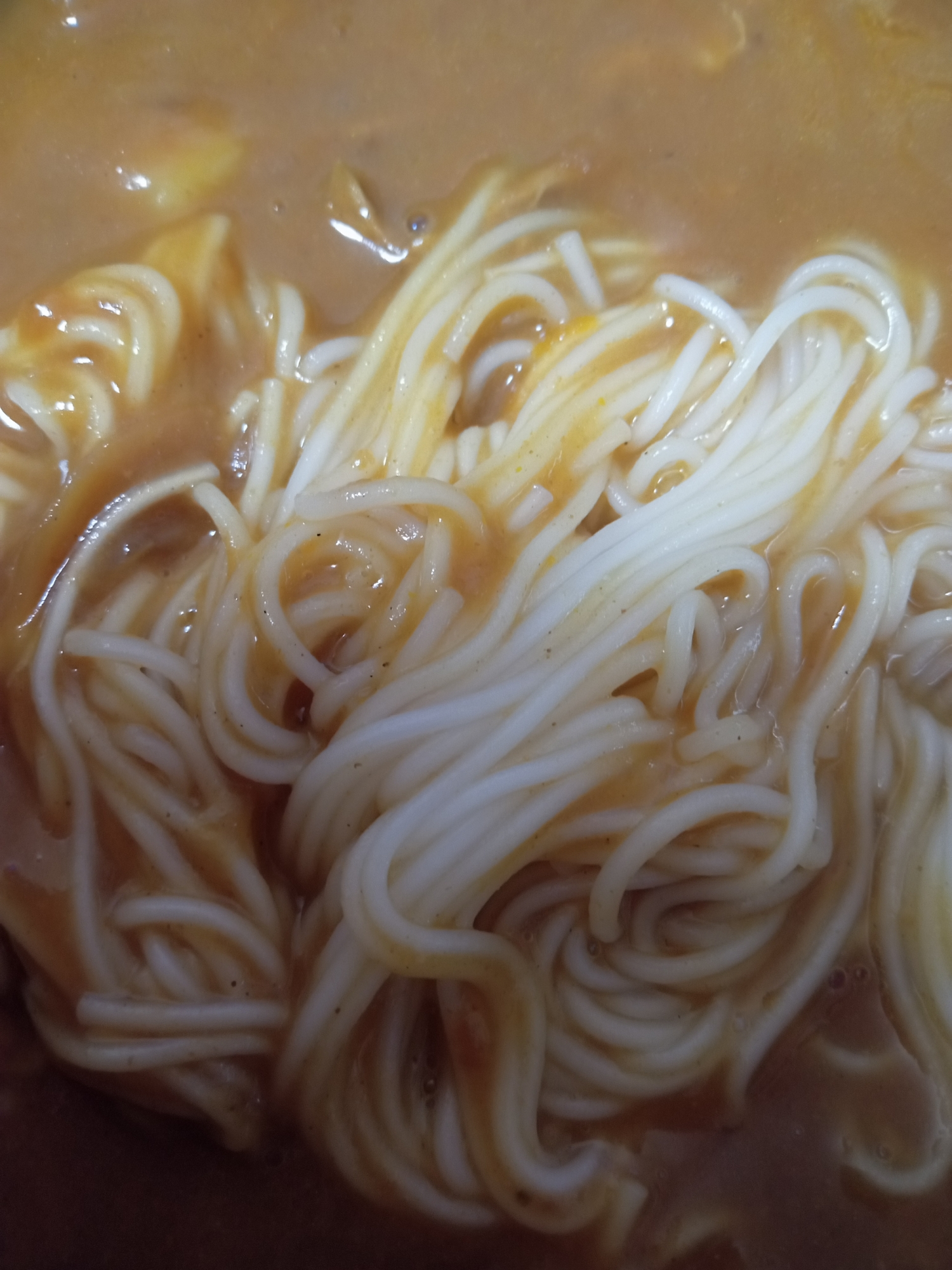 余ったカレーでカレーそうめん