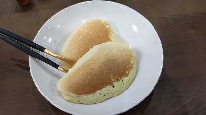 HM要らず！もちもちしっとりホットケーキ