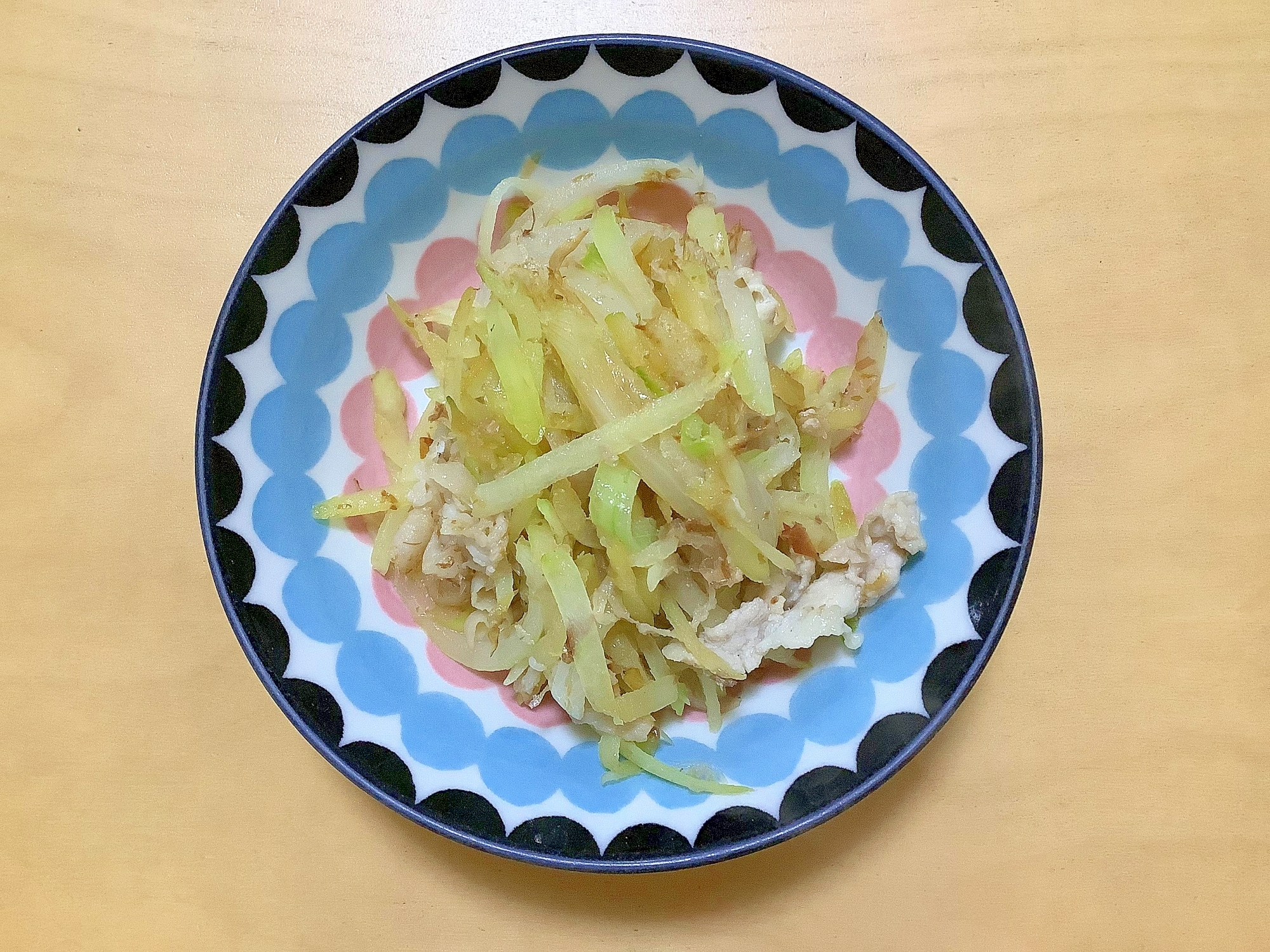 青パパイヤパパイヤと豚肉の炒め物