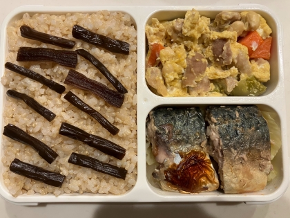 塩麹で焼きさば