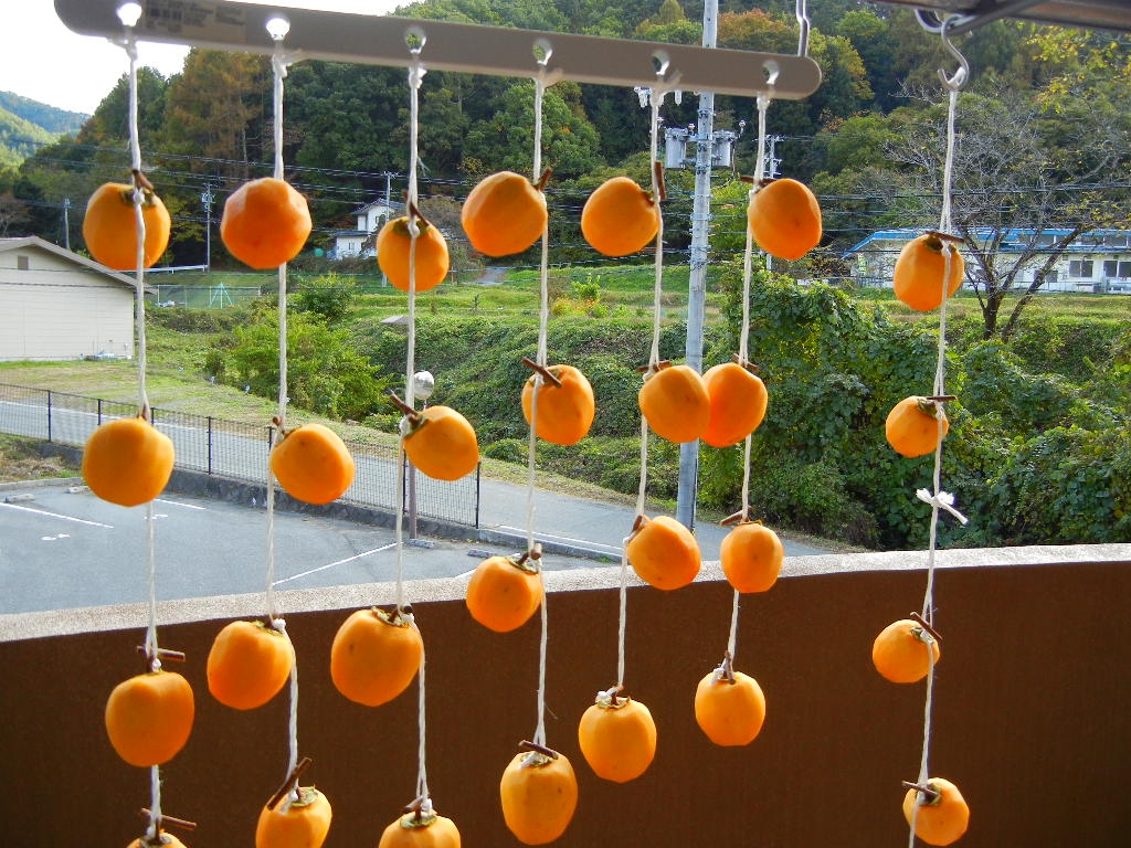 手仕事　干し柿の作り方