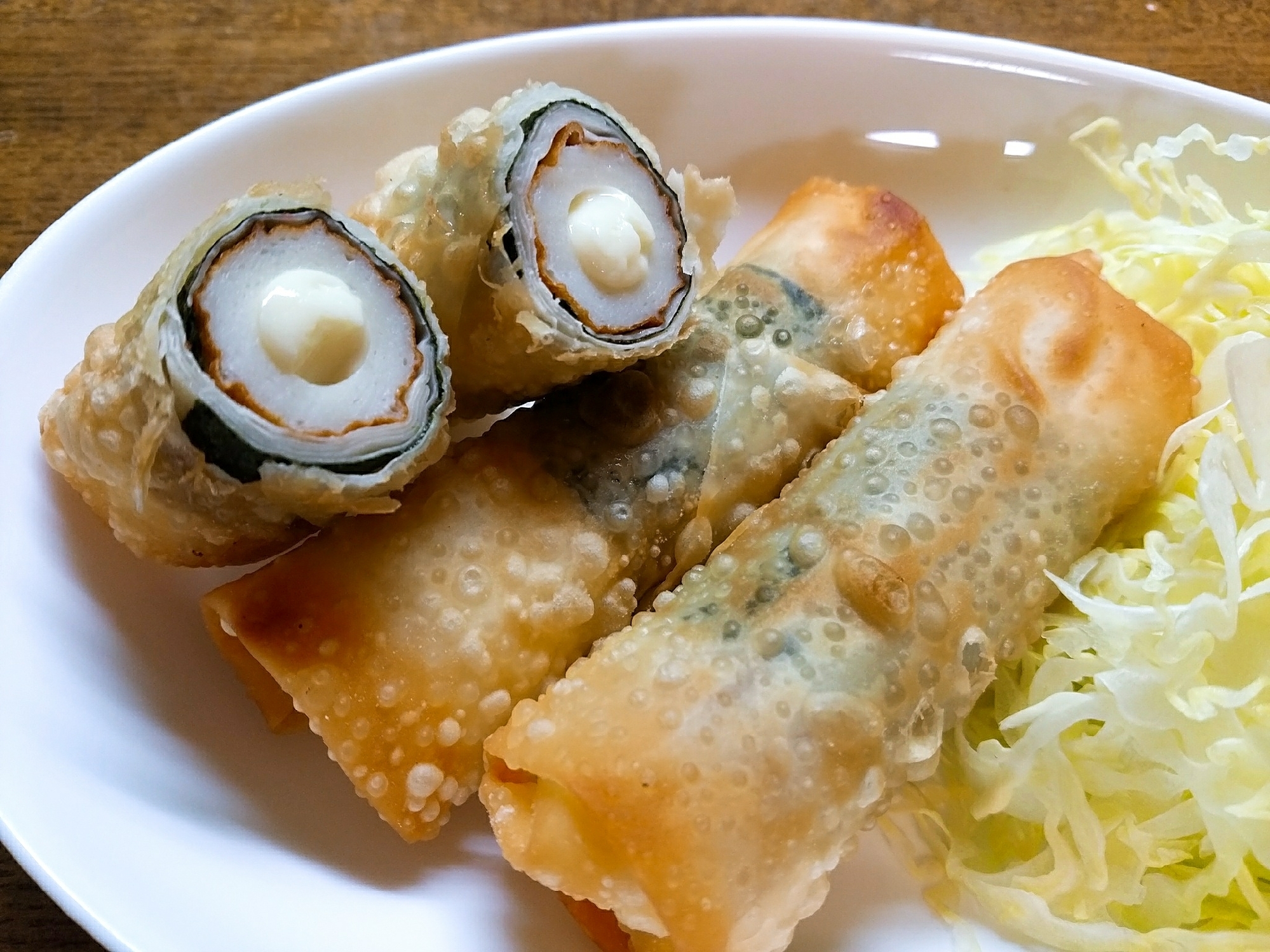 ちくわとチーズと海苔の春巻き レシピ 作り方 By のん786 楽天レシピ ちくわとチーズと海苔の春巻き レシピ 作り方 By のん786 楽天レシピ