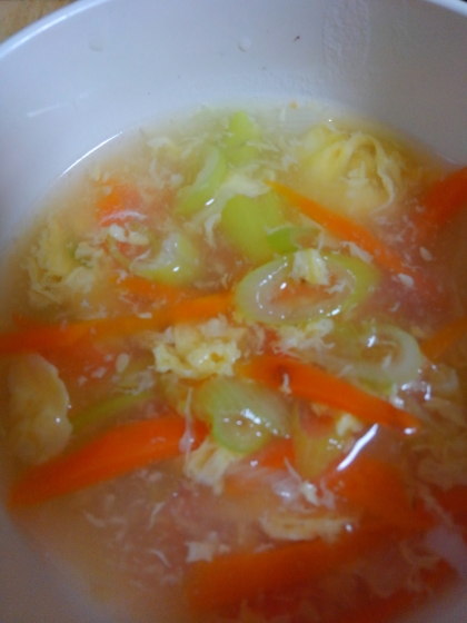 乾めんだけを鍋に入れて使って余ったスープ素が活用できました(^○^)ちなみに塩味のラーメンスープです♪
