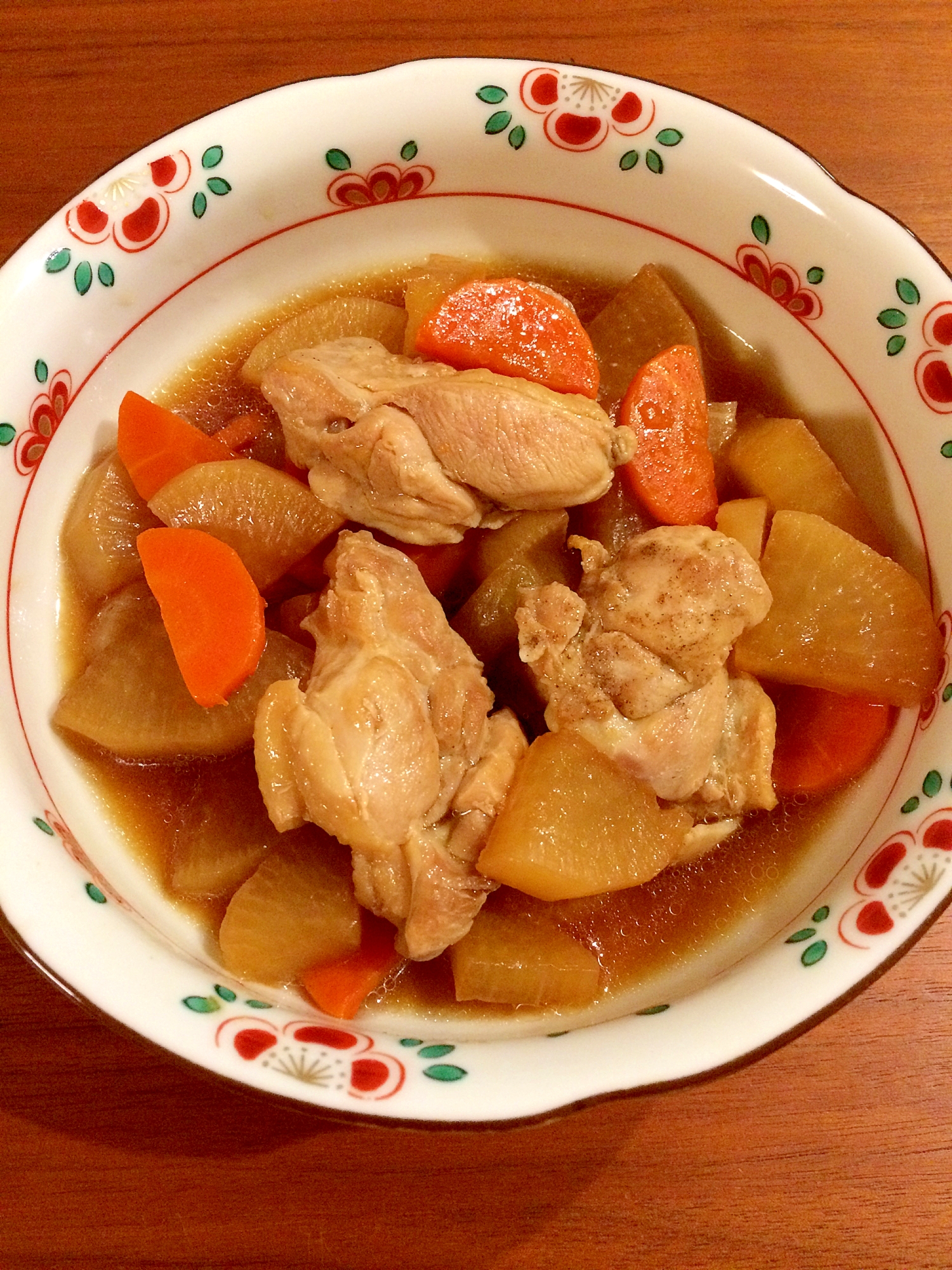 【中華風】鶏と大根の煮物