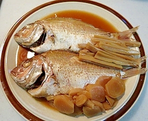 フライパンで作る 連子鯛の煮つけ レシピ 作り方 By Dekotan1 楽天レシピ