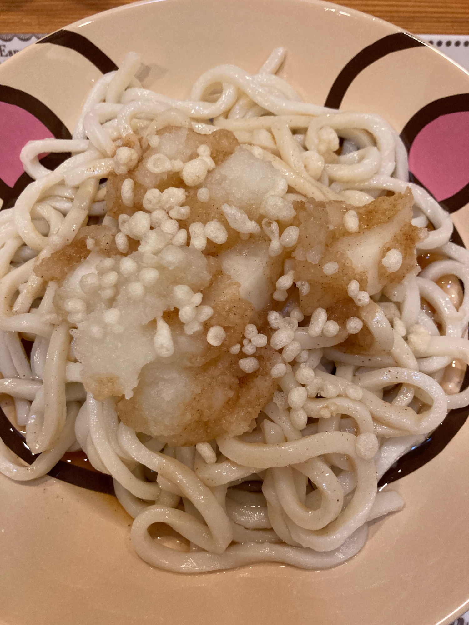 夏バテ、スッキリ　おろしうどん