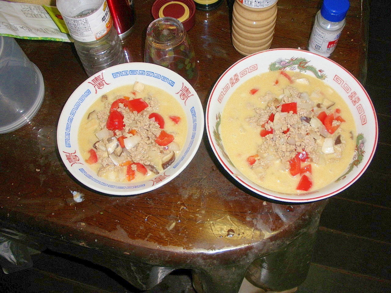 ごまドレッシングを使ったごまだれラーメン
