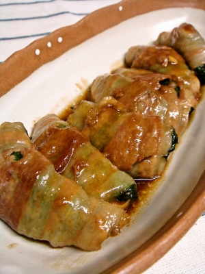 豚肉の大葉豆腐ロール♪激ウマ必至!