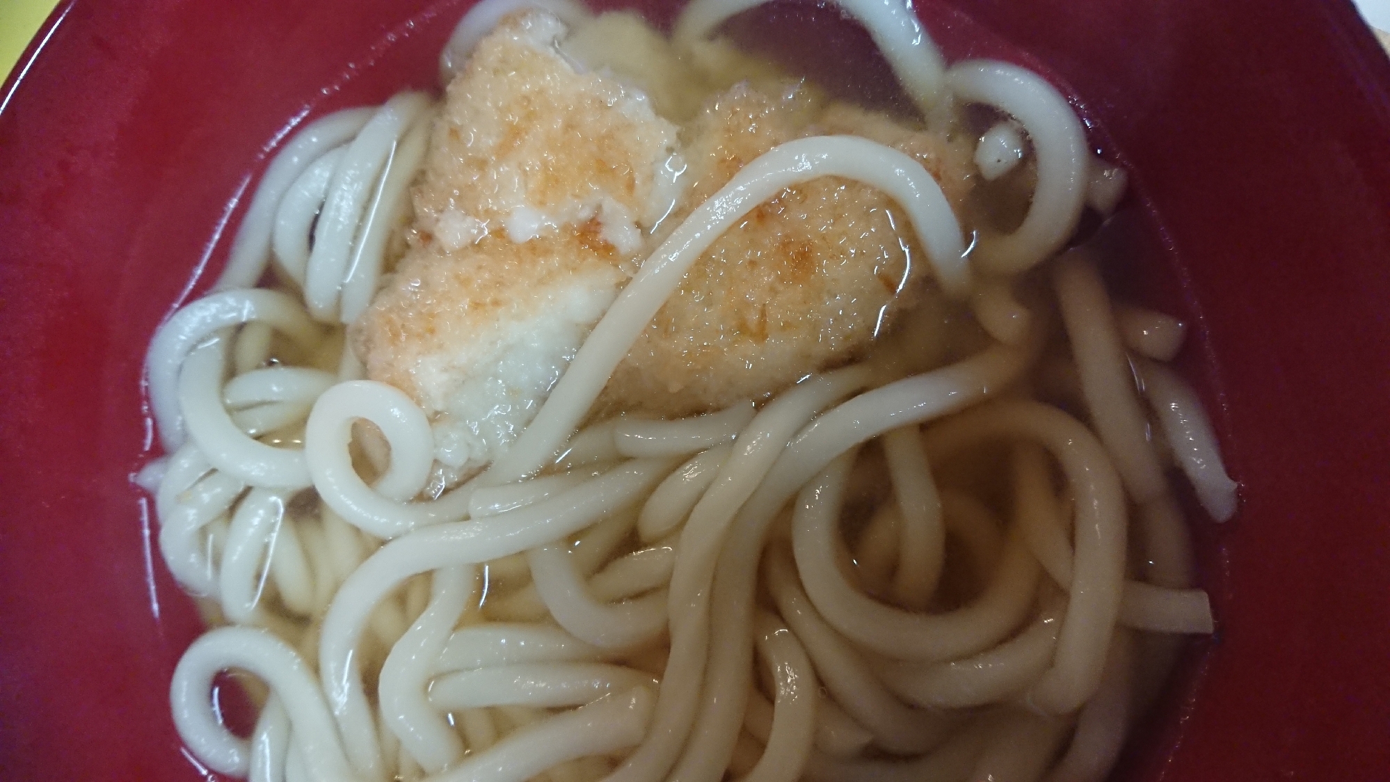 コロッケのうどん