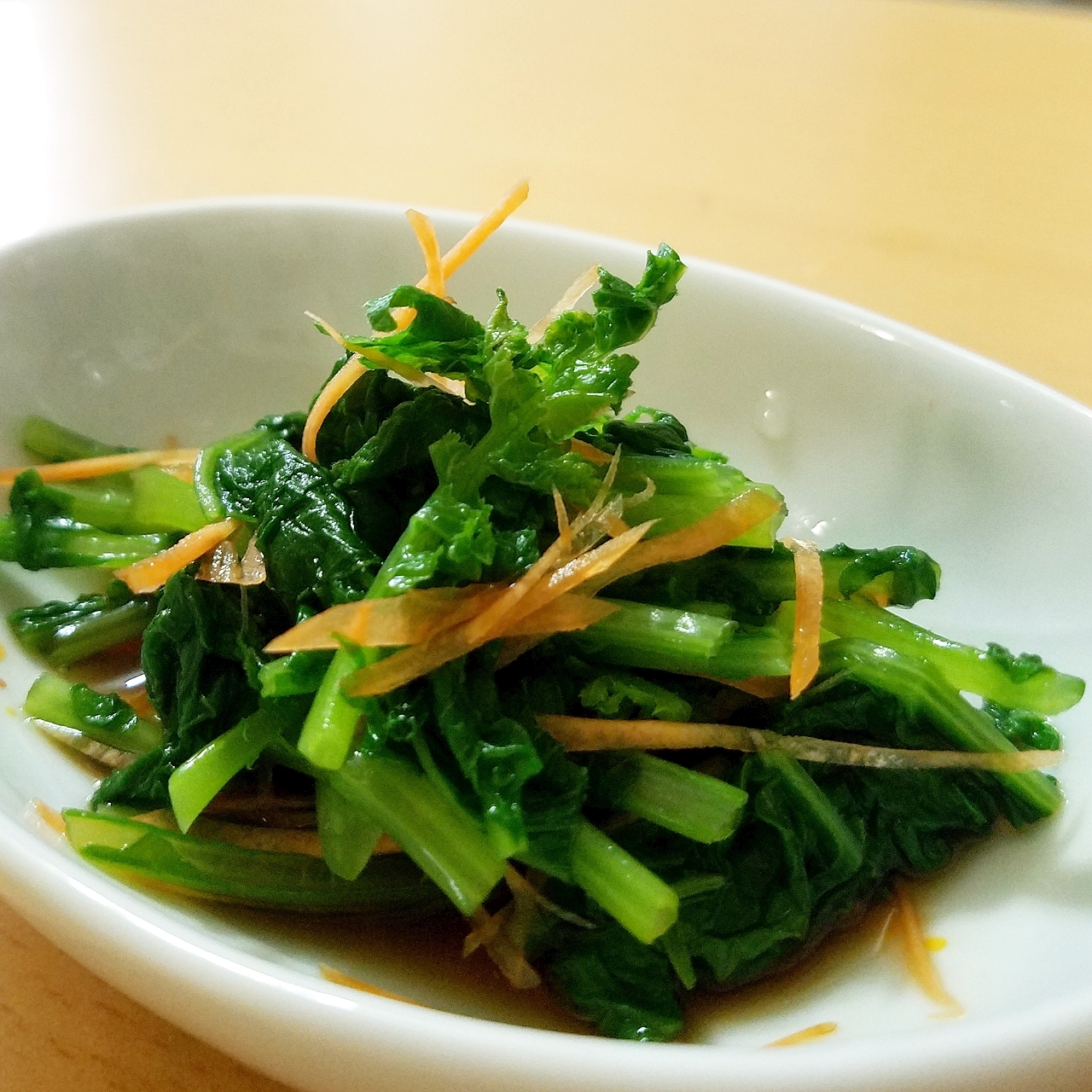 捨てないで!!絶品☆赤かぶの葉のお浸し!