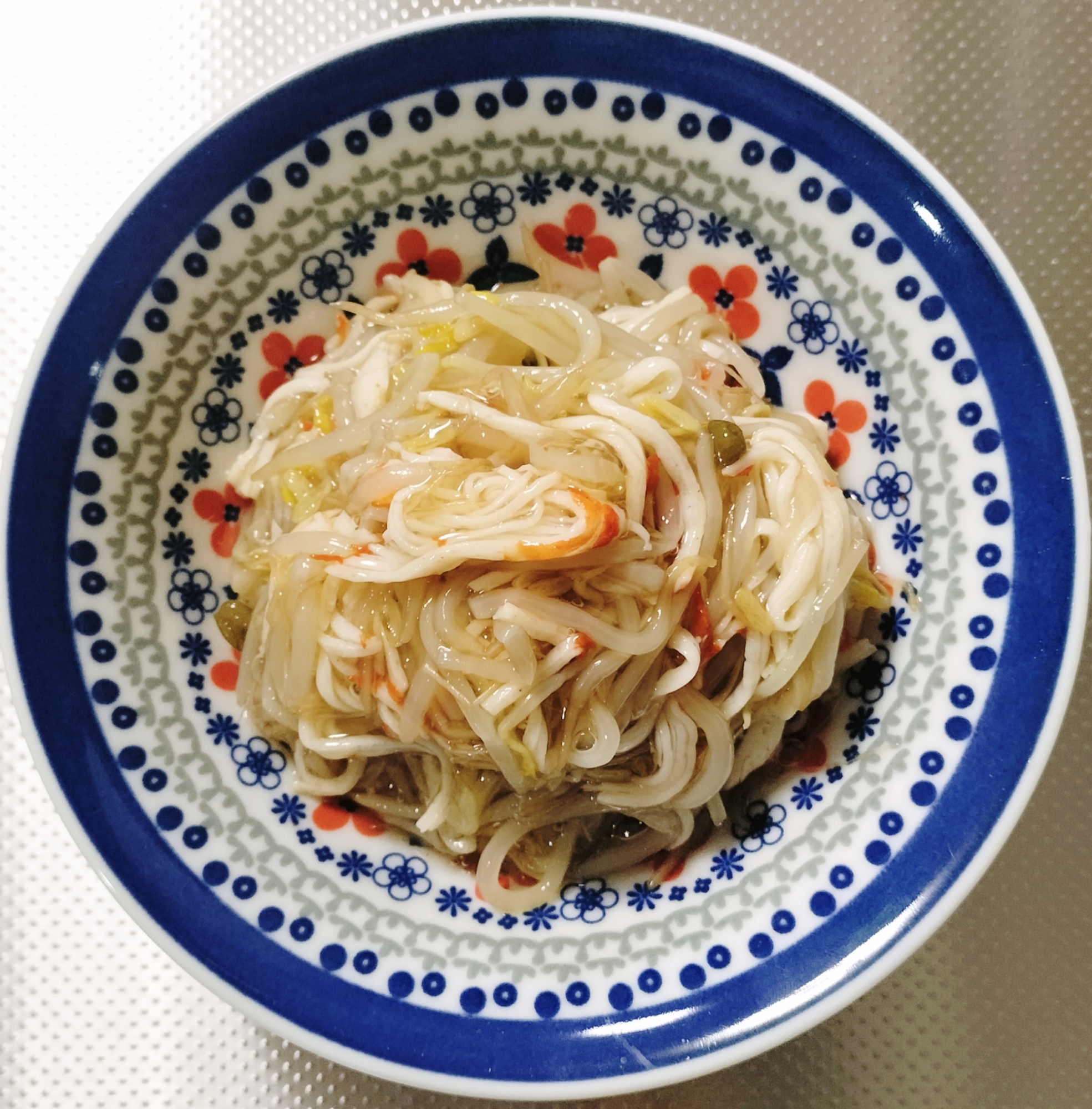 【低カロリー！】もやしの蟹トロ炒め