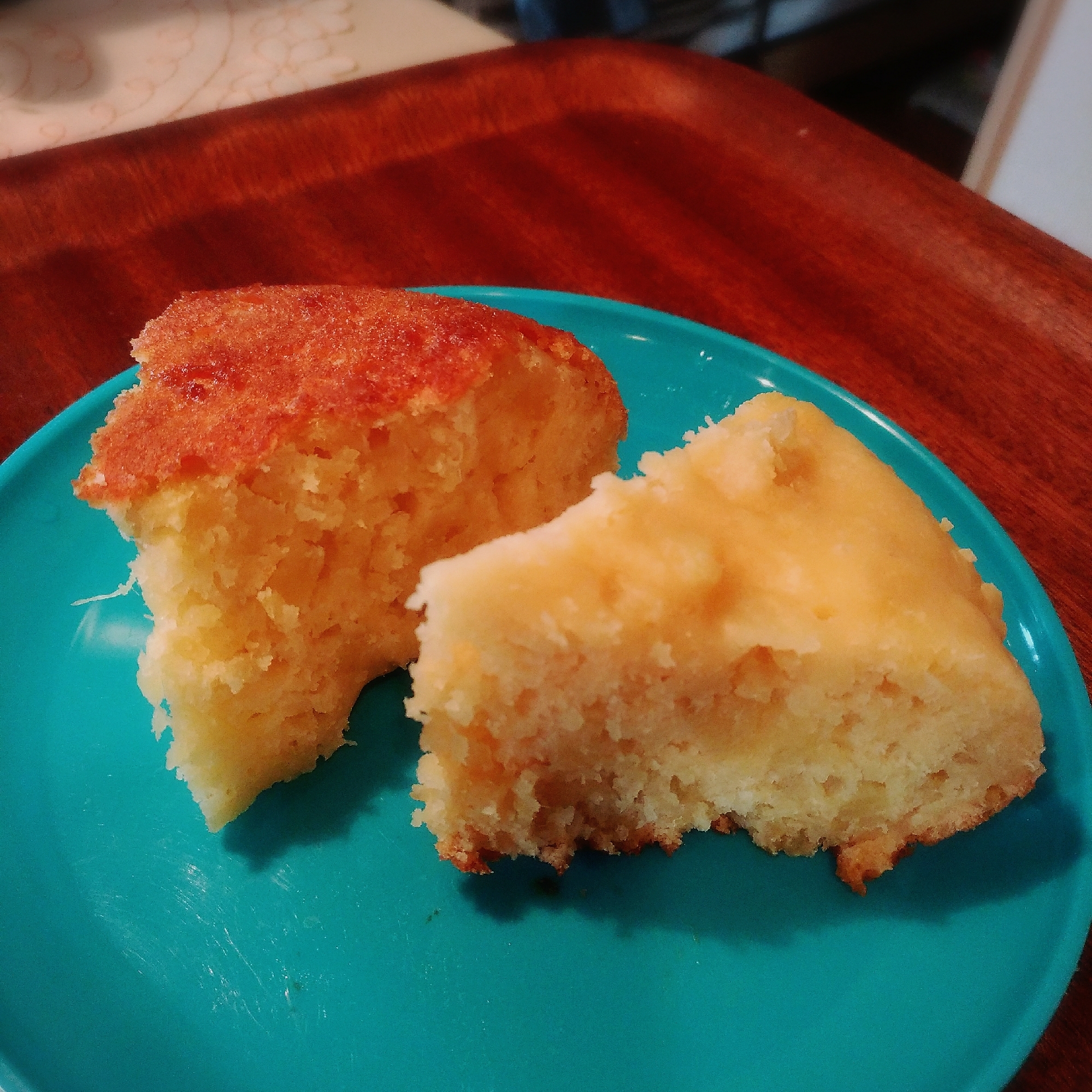 炊飯器で簡単♪もちふわ♪さつまいもヨーグルトケーキ