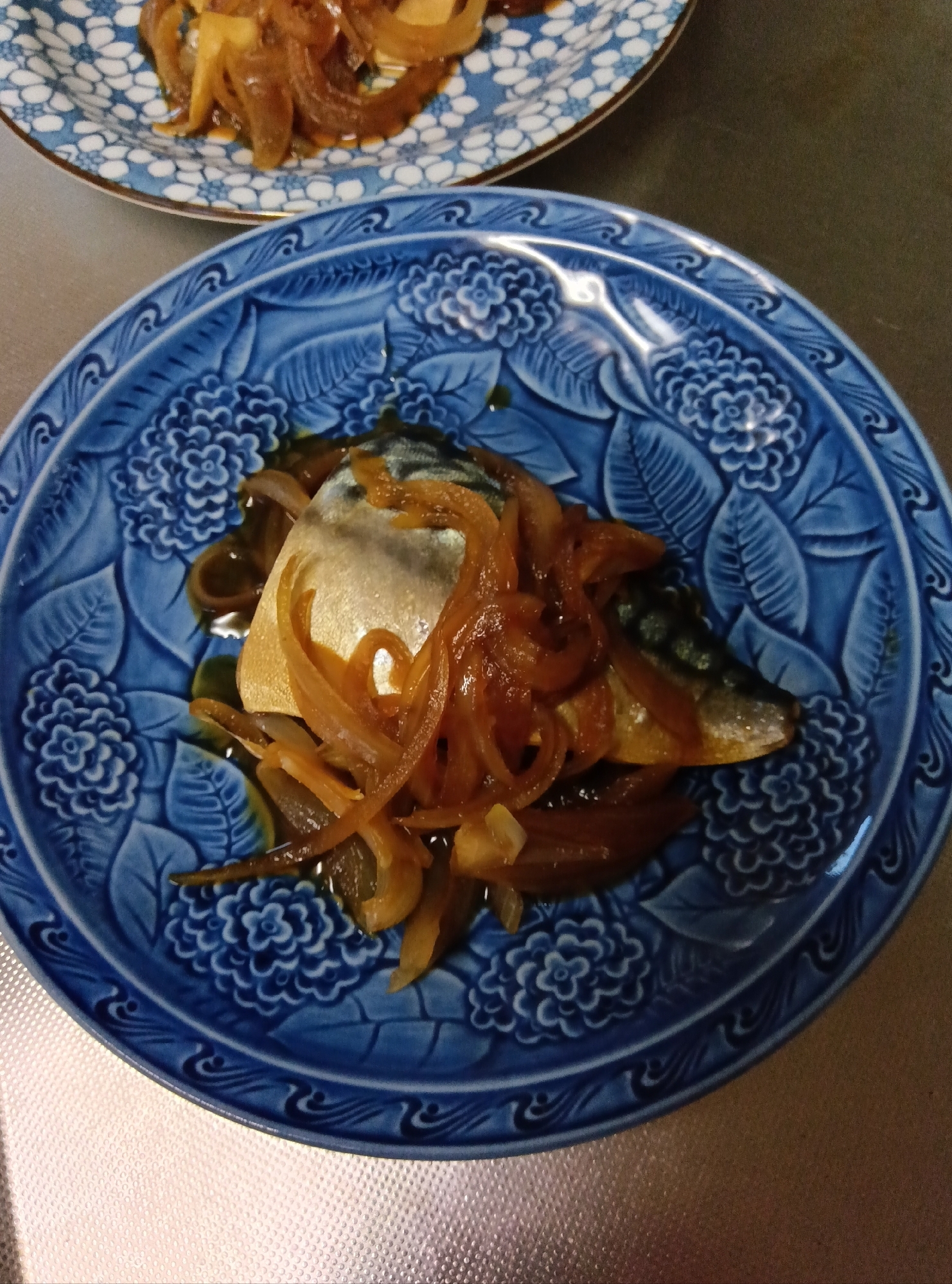 サバと玉ねぎの甘酢煮