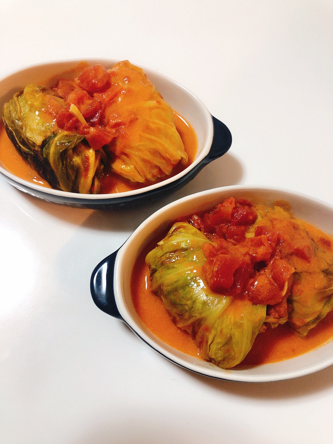 トマト缶でロールキャベツ レシピ 作り方 By はせちい 楽天レシピ