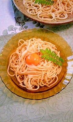 マヨネーズ 麺つゆソースの パスタです レシピ 作り方 By Ubik0101 楽天レシピ