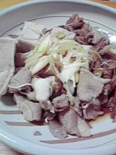 豚肉de肉豆腐