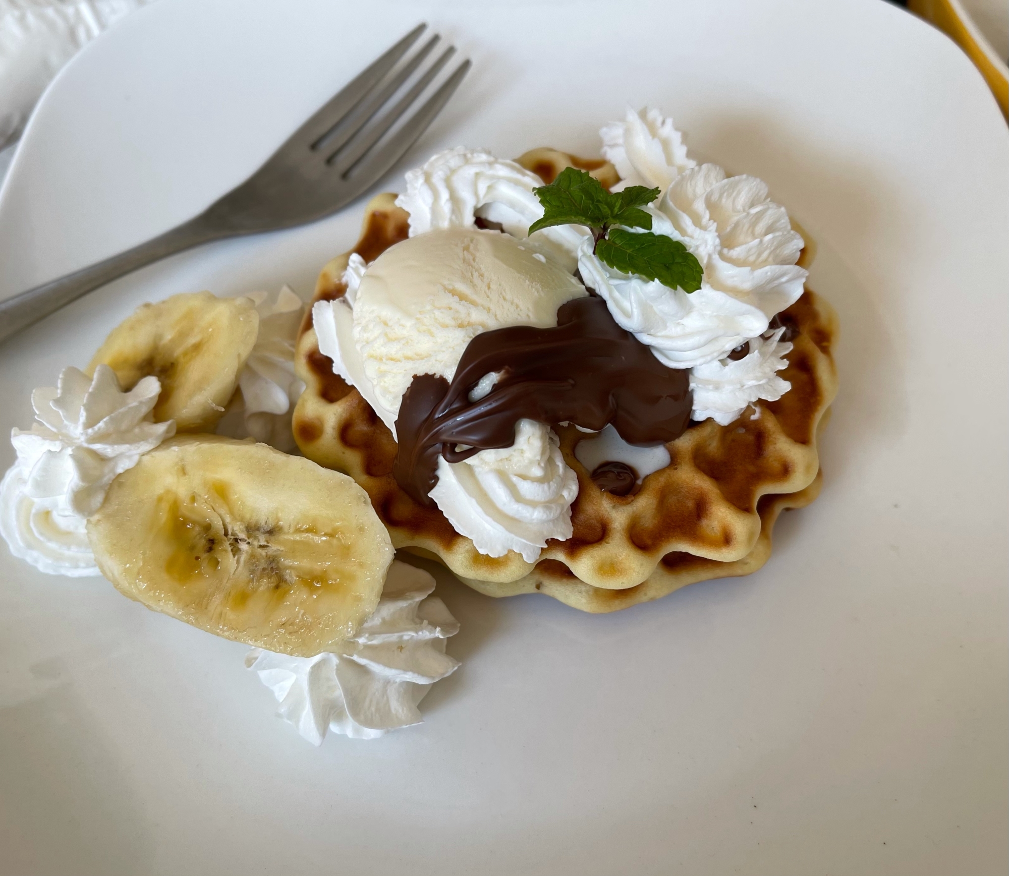 brunoのワッフルメーカーでお家カフェ♡