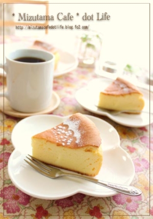 素朴な●チーズケーキ●材料5つで簡単♪