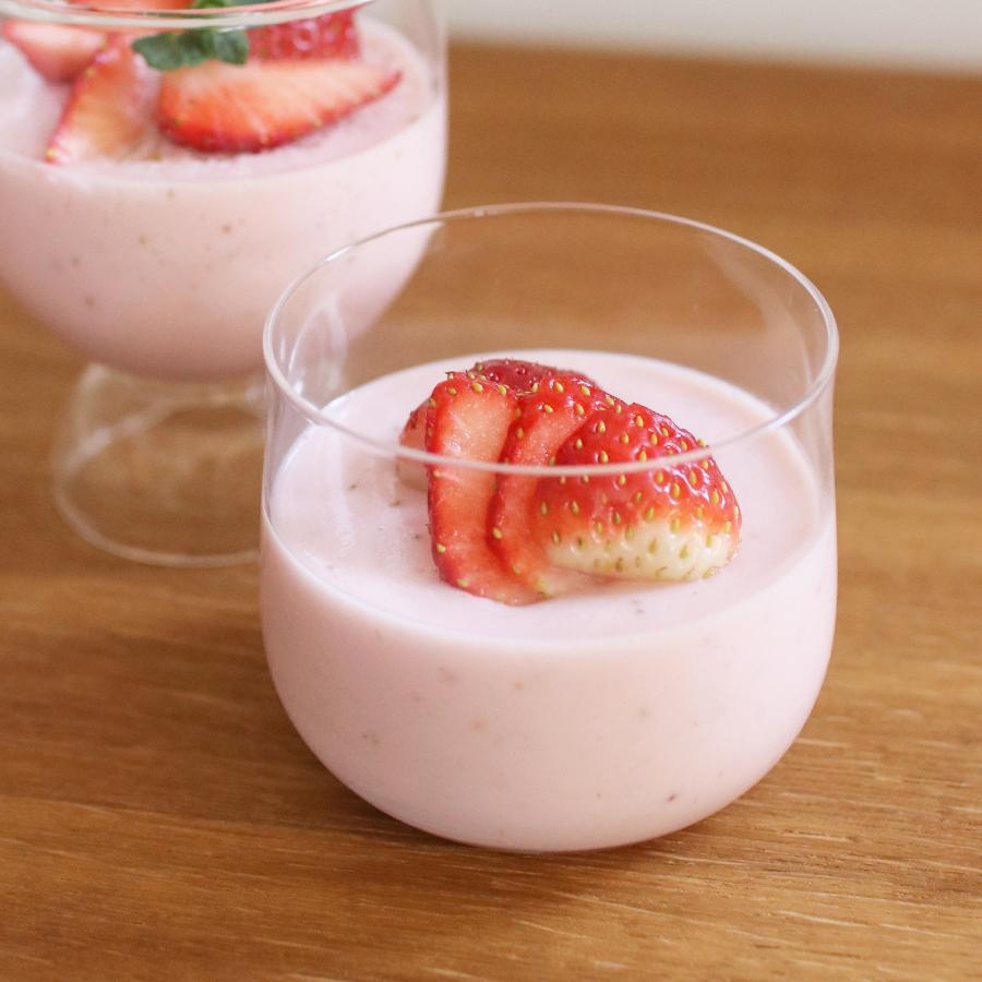 生クリーム不要 混ぜるだけ 簡単いちごムース レシピ 作り方 By 楽天出店店舗 Koz Life 北欧雑貨のお店 楽天レシピ