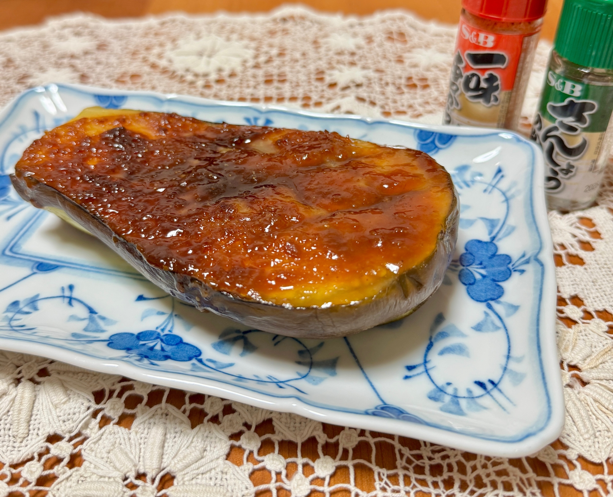 トロッとろ！旨辛！絹皮茄子の☆味噌田楽