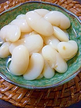 繊維たっぷり～☆大福豆の甘煮