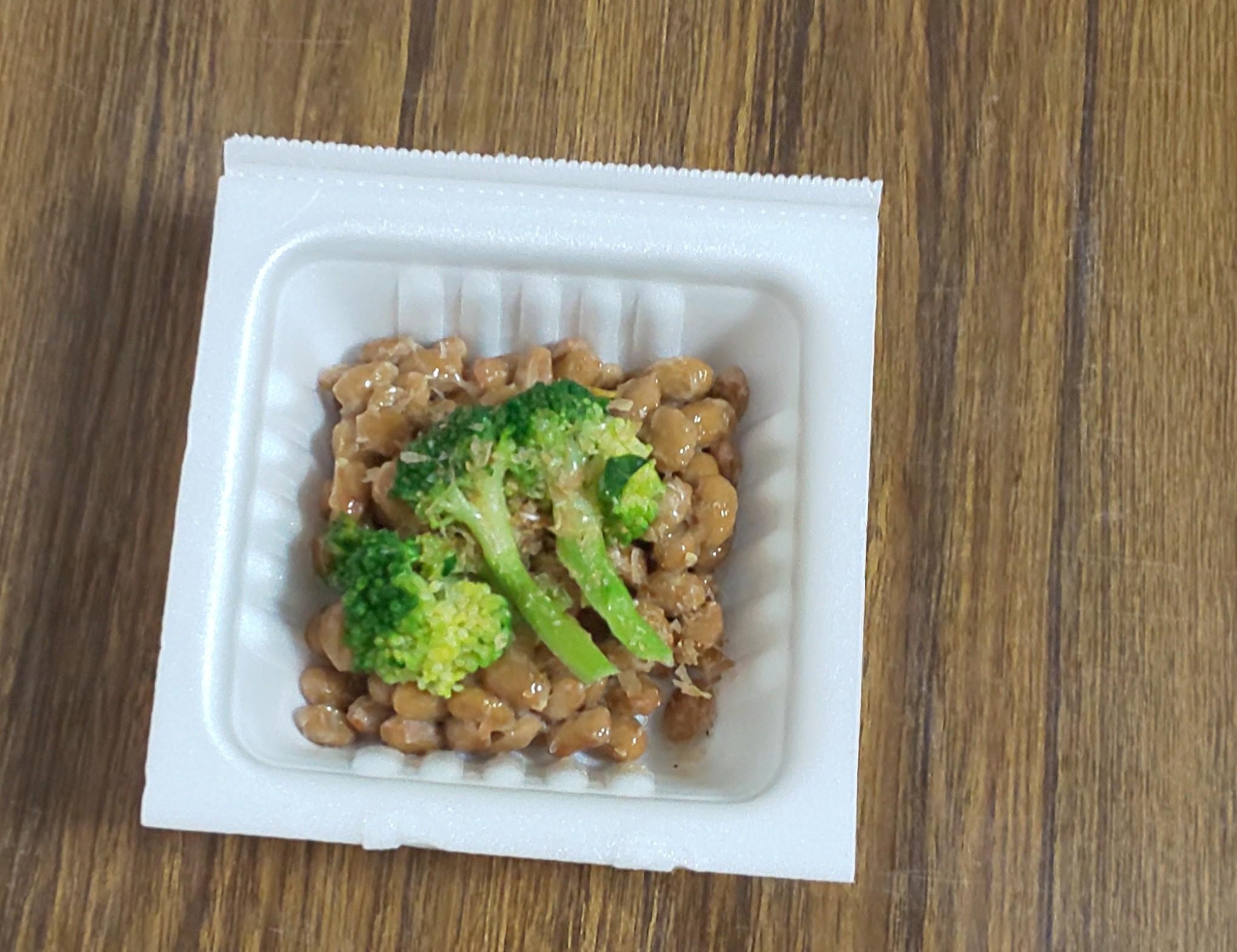 ブロッコリーおかか納豆