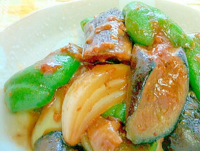 ご飯のおかず 茄子 ピーマン 玉ねぎの甘辛味噌炒め レシピ 作り方 By キャロット キャンディ 楽天レシピ ご飯のおかず 茄子 ピーマン 玉ねぎの甘辛味噌炒め レシピ 作り方 By キャロット キャンディ 楽天レシピ