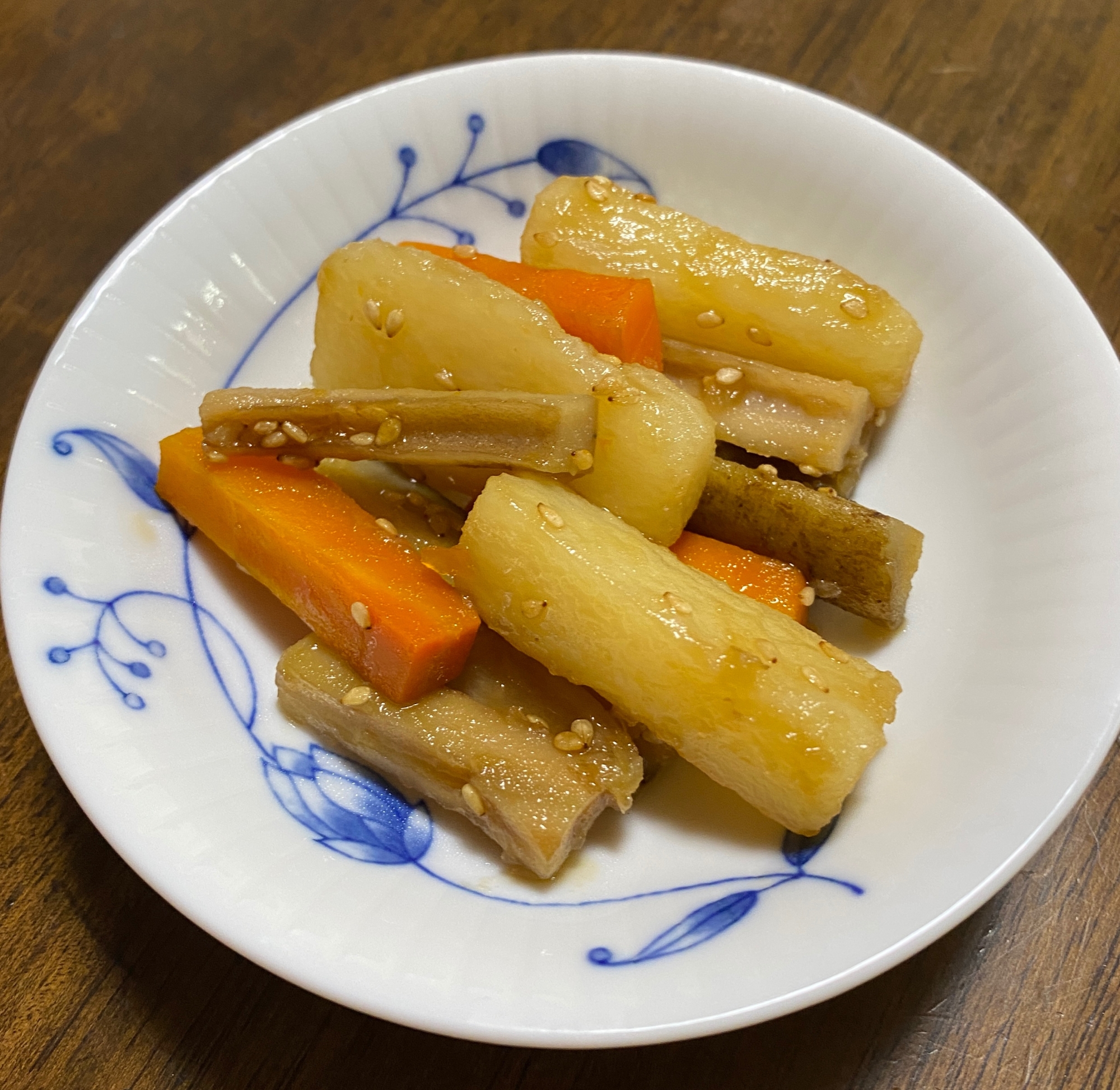 ホットクック◆長芋とごぼうの甘辛炒め