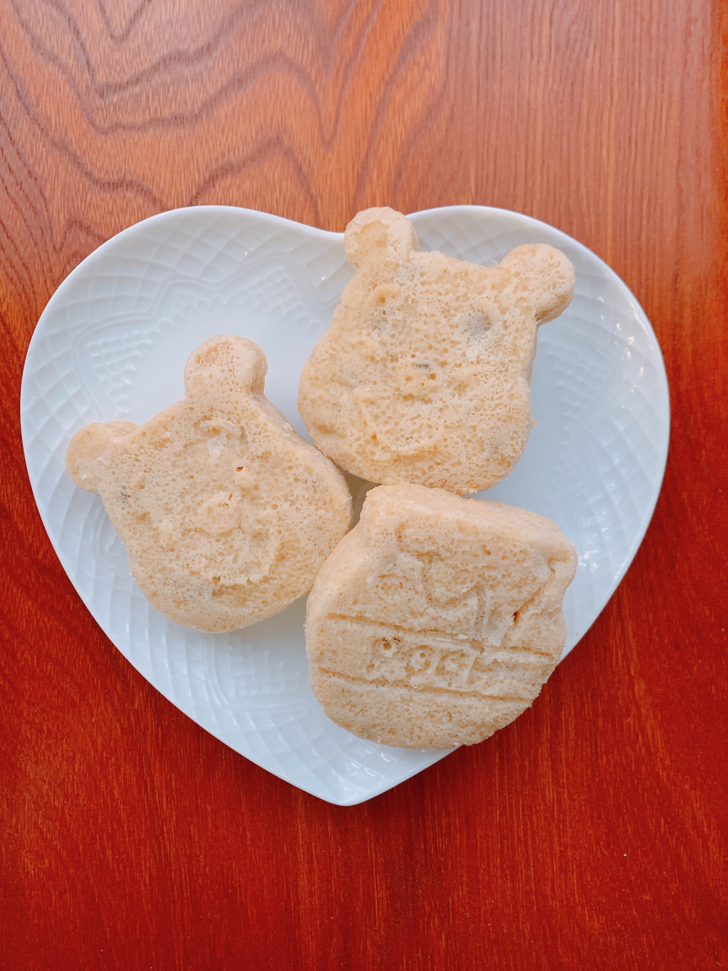 米粉のバナナミニケーキ