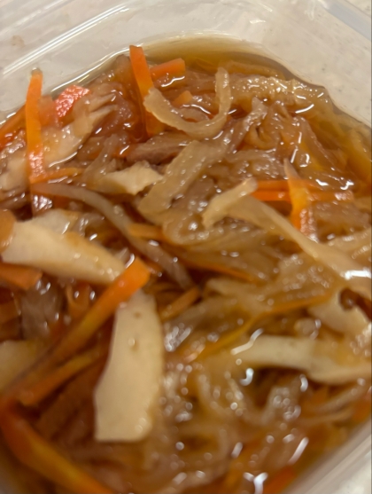 切り干し大根が１袋30gだったので水分が多くなってしまいましたが、とても美味しかったです。ご馳走様でした。