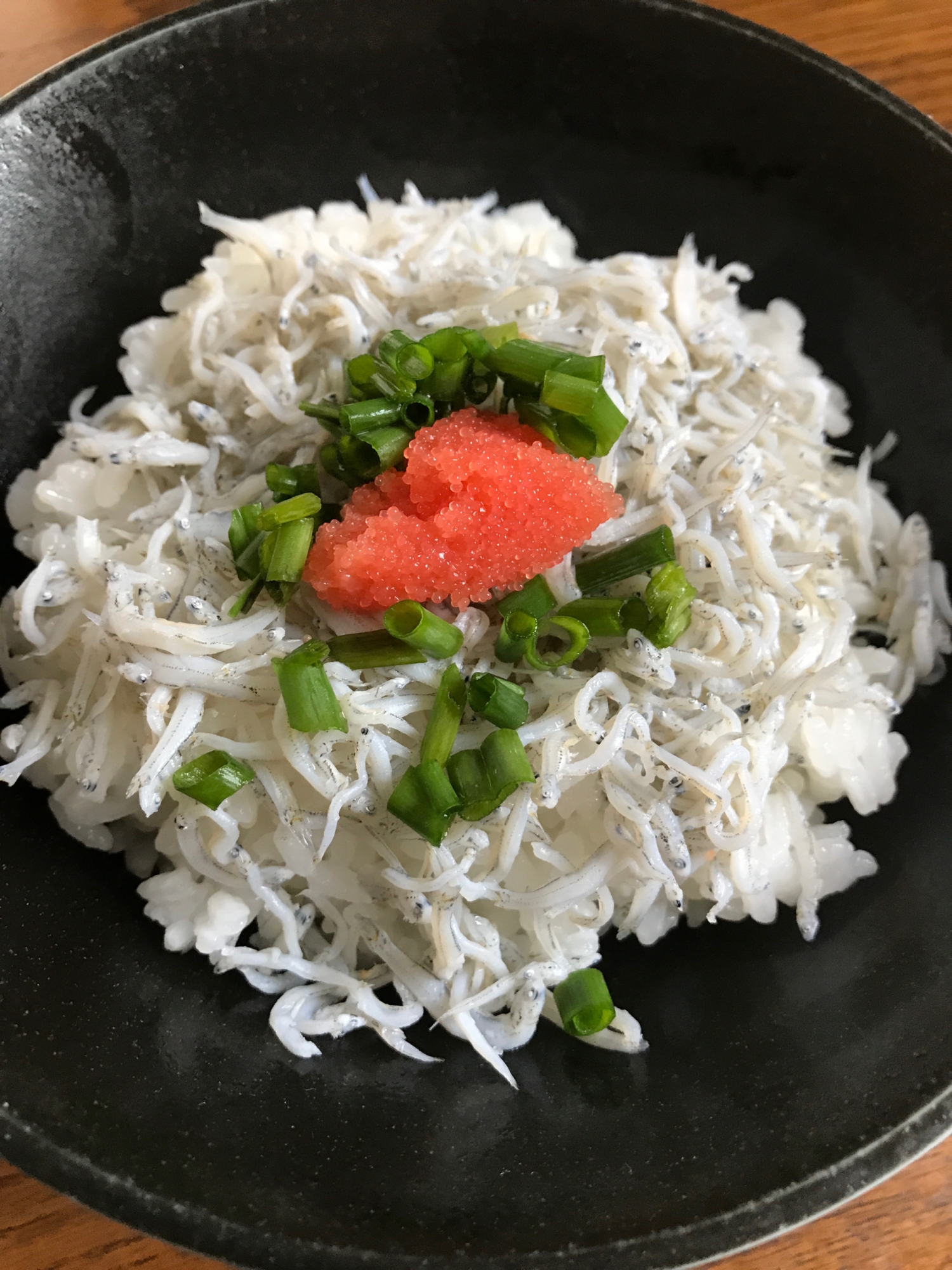 さっぱり〜シラス丼