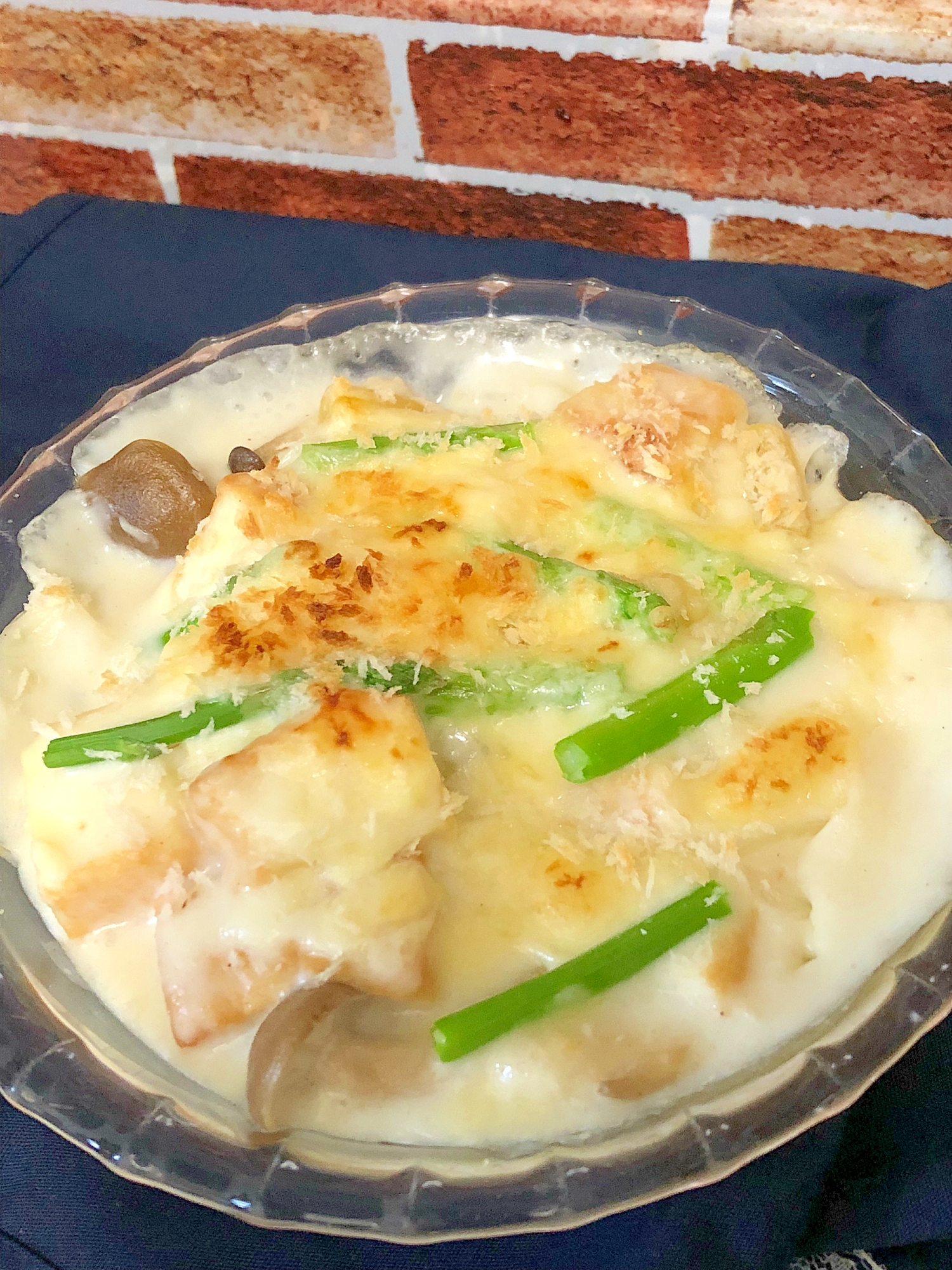 厚揚げで簡単豆腐グラタン