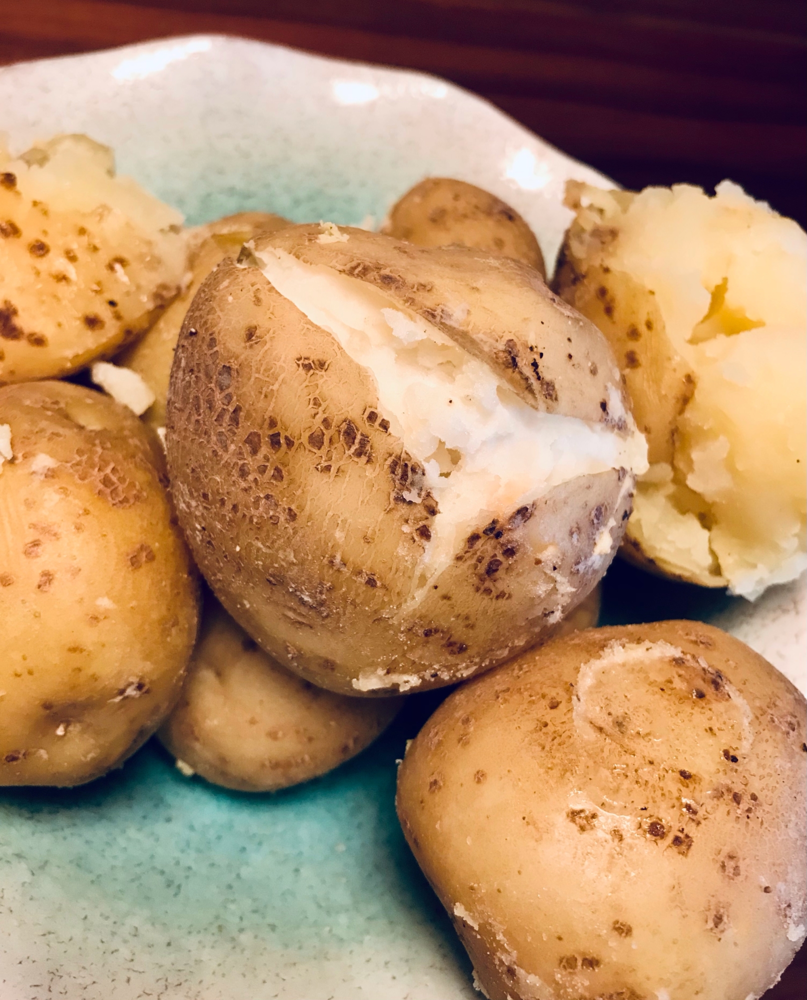 皮付きじゃがいもで美味しい塩煮