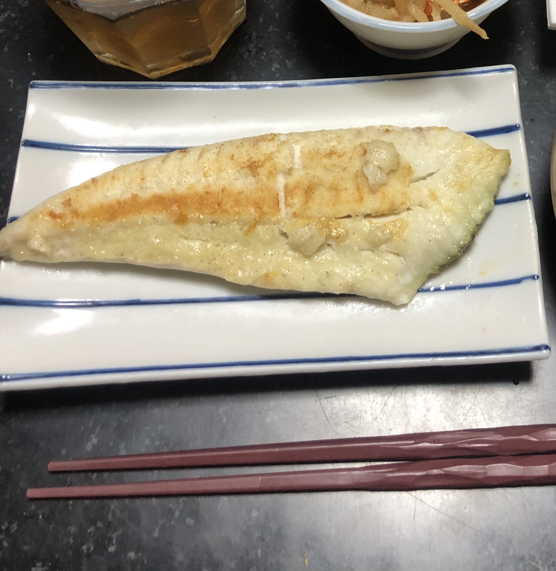 天ぷら粉で☆ヒラメのムニエル