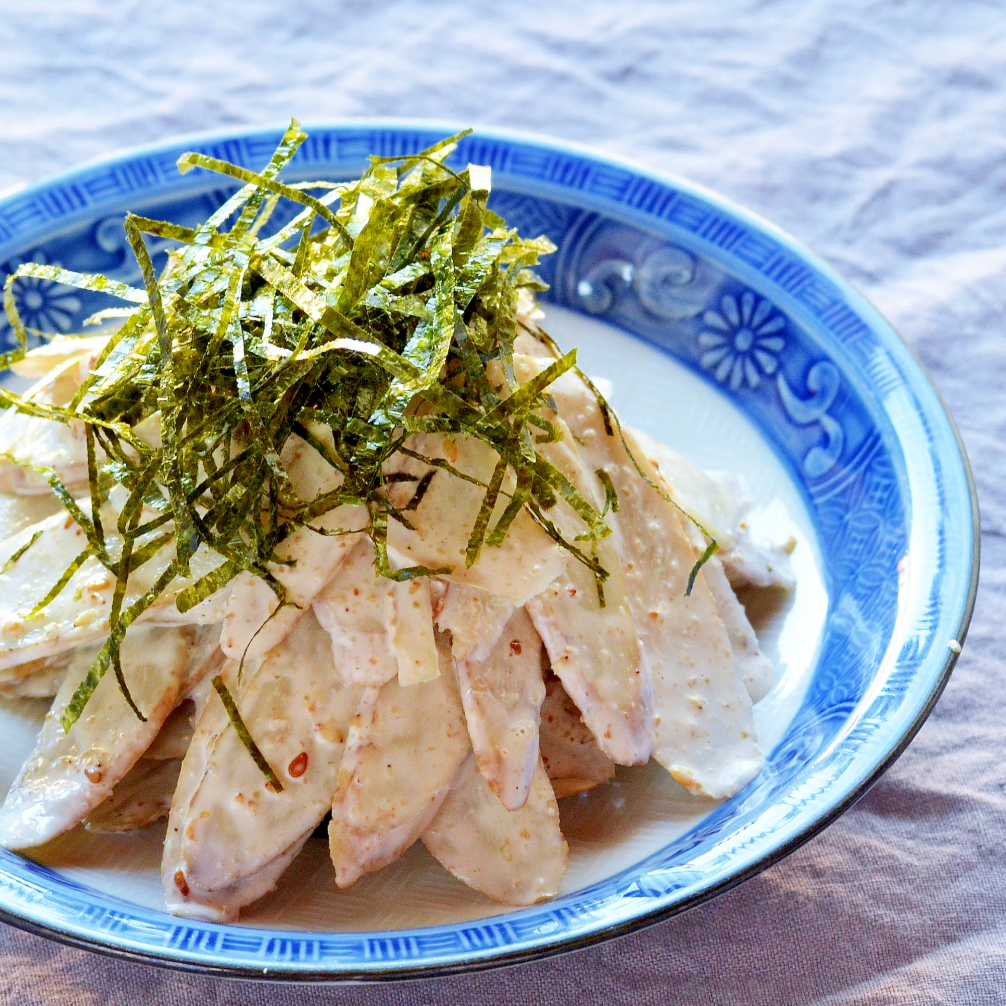 食物繊維たっぷり新ごぼうのサラダ