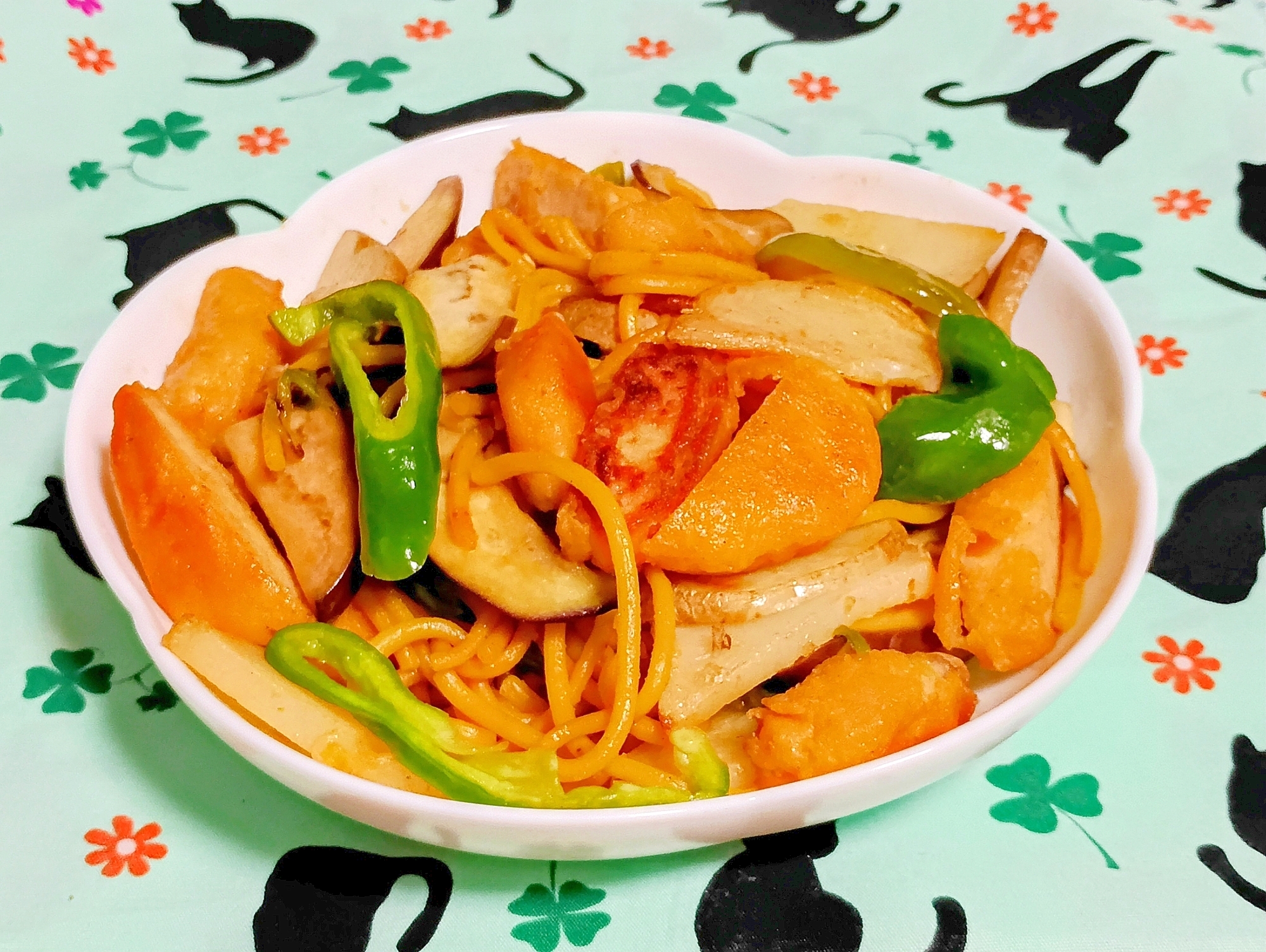 超絶簡単アレンジ❤ナゲットスパゲッティ