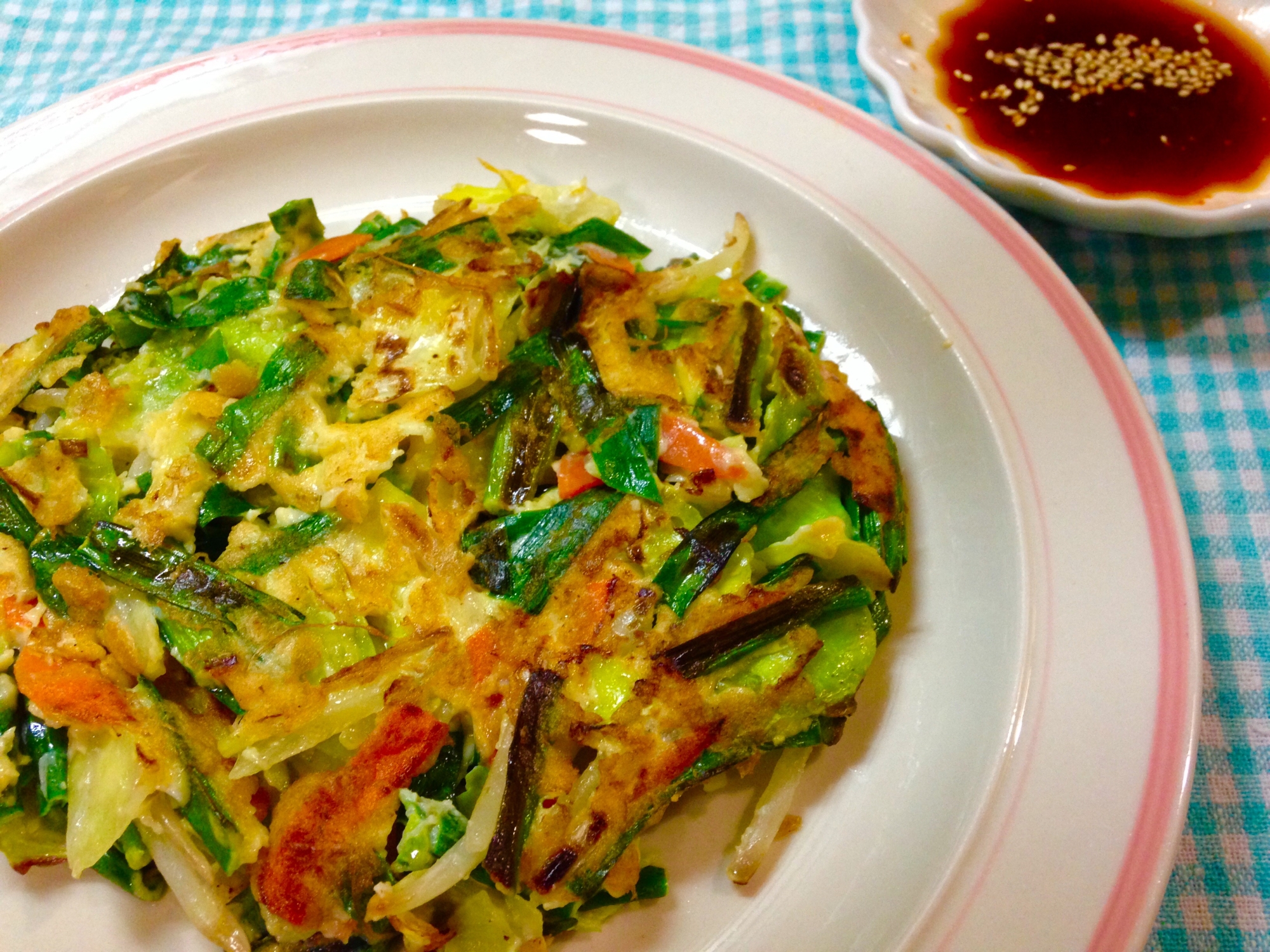 節約ランチ 小麦粉少なめの野菜たっぷりチヂミ レシピ 作り方 By うみ ひま 楽天レシピ 節約ランチ 小麦粉少なめの野菜たっぷりチヂミ レシピ 作り方 By うみ ひま 楽天レシピ