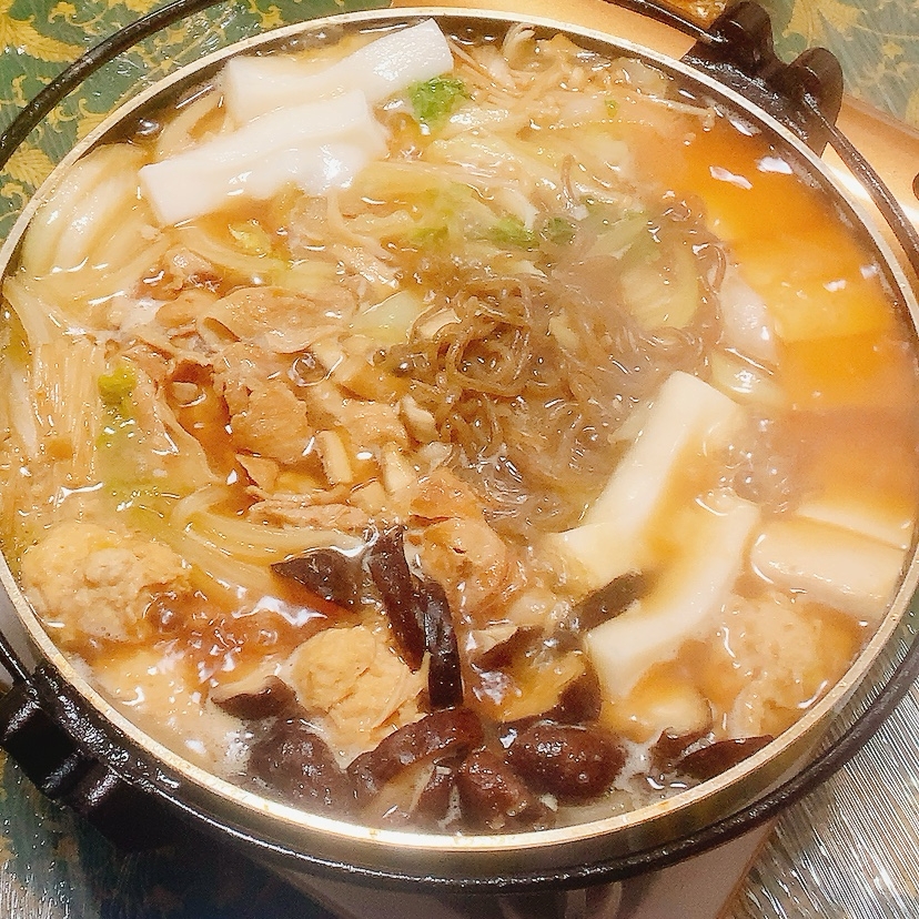 お餅♪すき焼き♪ْ˖⋆