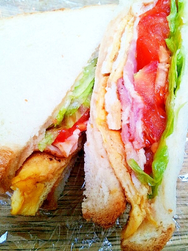 フライパン1つで Bltサンド レシピ 作り方 By Mussachan 楽天レシピ