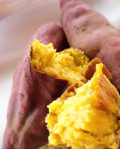 レンジでしっとり焼き芋